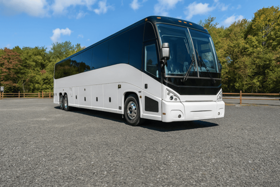 Charter Bus Rental Cambridge 56 Passenger Charter Bus